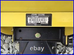 John Deere X300 48 Snow Blade Plow X320 X340 X360 X500 X520 X530 X540