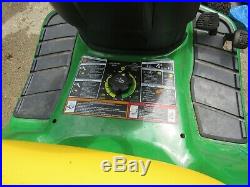 John Deere X350 Lawn Tractor with42 inch Mower Deck and Plow 18.5 hp