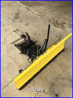 John Deere X500 X520 X530 X540 Lawn Mower 48 Front Snow Plow Blade & Angle Kit