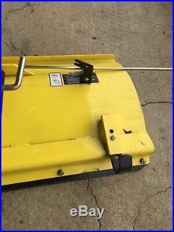 John Deere X500 X520 X530 X540 Lawn Mower 48 Front Snow Plow Blade & Angle Kit