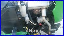John Deere X595 Yanmar Diesel 4x4 62 Deck 54 Quick Attach Blade Plow