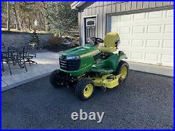 John Deere X738 4x4 Tractor With Optional 47 Snowblower Or 54 Plow