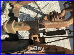 John Deere antique Model 52 2 bottom plow