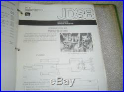 John Deere plow combine service bulletins manual binder