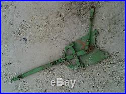 John Deere plow mower disk JD hand control lever mount bracket & linkage rod