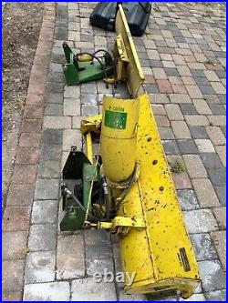 Johne Deere Snow Bolwer and Snow Plow 120,140,300 Tractor