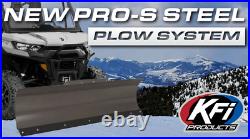 KFI 60 2.0 Pro-S Steel Snow Plow Kit for 2011-2022 John Deere Gator XUV 625i