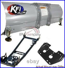 KFI 60 ATV Steel Blade Snow Plow Kit for 2004-2006 John Deere Buck 500 / 650