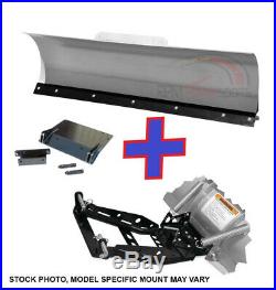 KFI 60 Snow Plow Steel Blade & Mount Kit John Deere Gator XUV 625i 825i 850D