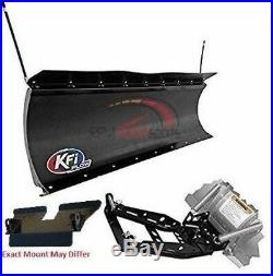 KFI 66 Hydraulic Angle, Poly Plow Kit For John Deere Gator XUV 625i 825i 850D