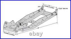 KFI 66 Steel Snow Plow Kit John Deere Gator HPX 4x4 and 2x4 (All), 620i, 850D