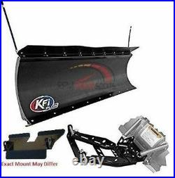 KFI 72 Hydraulic Angle, Poly Plow Kit For John Deere Gator XUV 550 560 590i