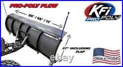 KFI 72 Hydraulic Angle Poly Plow Kit, John Deere Gator XUV 550 S4 12-15