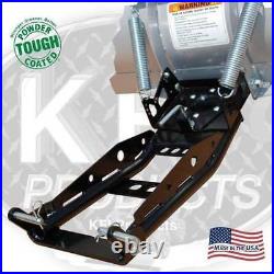 KFI 72 Poly Plow Complete Kit with Mad Dog 4500# 2004-17 John Deere Gator HPX 4x4