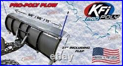 KFI 72 Poly Plow Kit John Deere Gator XUV 835E/835M/835R/865E/865M/865R 2018-24