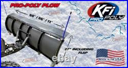 KFI 72 Poly Snow Plow Combo John Deere Gator HPX 2004-2017 (besides 615E/815E) KFI 72 Poly Snow Plow Combo John Deere Gator HPX 2004-2017 (besides 615E/815E)