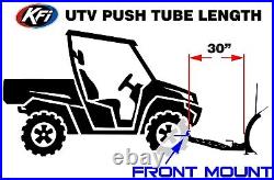KFI John Deere XUV 620i Gator 66 Snow Plow Kit Steel Blade 620 i UTV KFI John Deere XUV 620i Gator 66 Snow Plow Kit Steel Blade 620 i UTV
