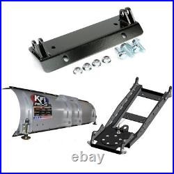 KFI Plow Kit For John Deere Gator XUV 590M 4x4 EPS 2018-24 With 66 Steel Blade