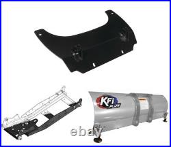 KFI Plow Kit with60 Steel Blade For John Deere Gator XUV 825M S4 2018-23