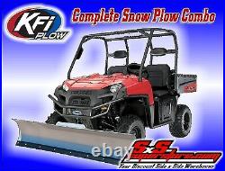 KFI UTV 66 Snow Plow Kit -John Deere Gator HPX 615E 815E XUV 825 855 i E M