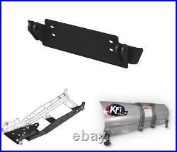 KFI UTV Snow Plow Kit 66 (Steel) For John Deere Gator XUV 550 4X4 2012-2016