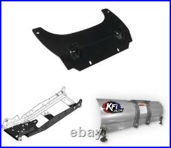 KFI UTV Snow Plow Kit 66 (Steel) For John Deere Gator XUV 855D Diesel 2011-2015