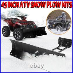 Kit For Polaris Sportsman 335/400/450/500 Steel Blade ATV UTV 45 Snow Plow Kit