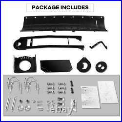 Kit for ATV UTV Snow Plow Kit 45'' Steel Blade Complete Universal Mount Package
