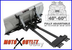 Kolpin Switchblade Atv Snow Plow Adjustable 48 60 Blade Complete Kit Universal