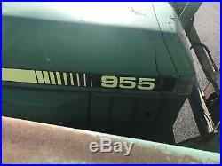 LOW HOURS! W. SNOW PLOW 1995 John Deere 955 with loader and snow blade