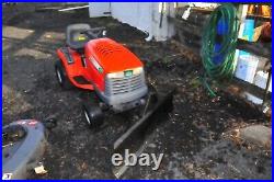 Lawn Tractor with Snow Plow attached John Deere Cheap Runs Great 16 HP Kohler