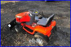 Lawn Tractor with Snow Plow attached John Deere Cheap Runs Great 16 HP Kohler