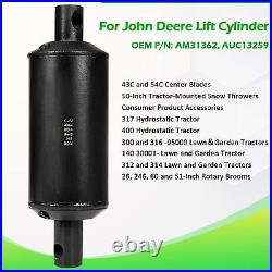 Lift Cylinder For John Deere 317 318 AM31362 AUC13259 54 & 56 Snow Plow Blade