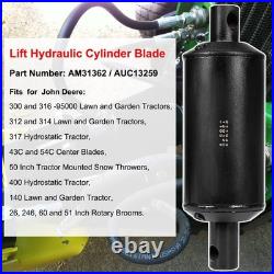Lift Hydraulic Cylinder for John Deere 317 318 AM31362 AUC1325 Snow Plow Blade