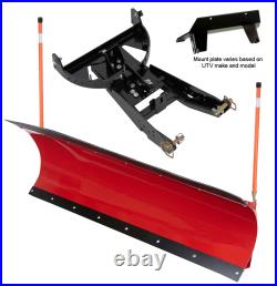 MOTOALLIANCE Denali Pro 66 Plow in RED fits John Deere Gator 625, 825, 855 MOTOALLIANCE Denali Pro 66 Plow in RED fits John Deere Gator 625, 825, 855