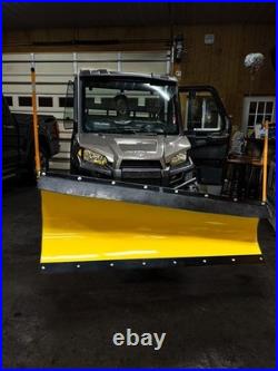 MOTOALLIANCE Denali Pro 72 Plow in YELLOW fits John Deere Gator 625, 825, 855 MOTOALLIANCE Denali Pro 72 Plow in YELLOW fits John Deere Gator 625, 825, 855