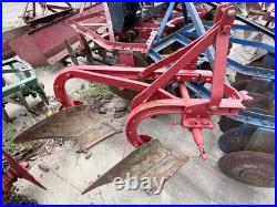 Massey Harris 2-bottom plow 3 point hitch original