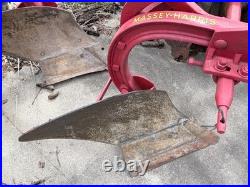 Massey Harris 2-bottom plow 3 point hitch original