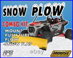 Moose 72 Steel Snow Plow Kit John Deere Gator XUV 825i 11-16