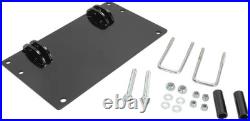 Moose Blk Steel Snow Plow Bottom Mount Plate John Deere Gator XUV 590i 4x4 16
