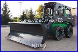 NEW 72 HD SNOW PLOW ATTACHMENT Skid-Steer Loader Angle Blade John Deere Case 6