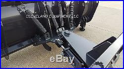 NEW 96 HD SNOW PLOW ATTACHMENT Skid-Steer Loader Angle Blade John Deere Case 8