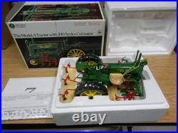 NIB John Deere Model A Tractor With 290 Series Cultivator 1/16th Scale With Box