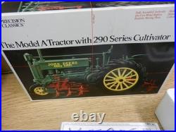 NIB John Deere Model A Tractor With 290 Series Cultivator 1/16th Scale With Box
