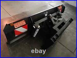 New 86 Skid Steer Snow Plow Dozer Blade Hydraulic Universal Attachment