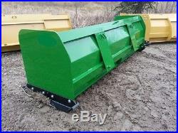 New 96 8 Snow Box Pusher Plow Blade John Deere Compact Tractor Loader 200-500