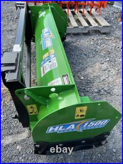 New HLA Snow Pusher John Deere Quick Attach 54 For Compact Tractor
