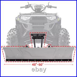 New Universal 48-60 Snow Plow Blade Mount Kit For ATV UTV Powder Coated steel