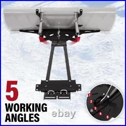 New Universal 48-60 Snow Plow Blade Mount Kit For ATV UTV Powder Coated steel