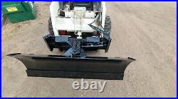 New heavy 66' four way dozer blade plow for skid steer fits John Deere Bobcat